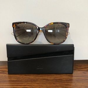 Christian Dior Tortoise Shell Sunglasses